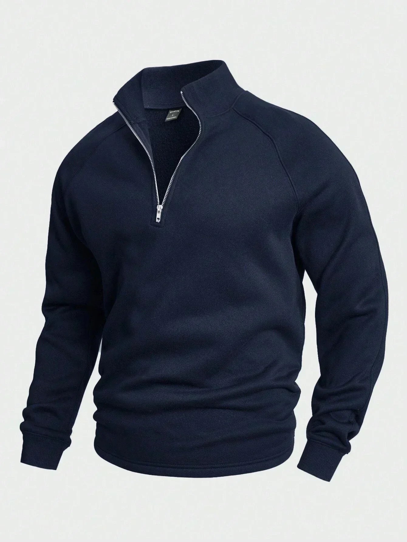 Antonio | Zip-up met halve rits