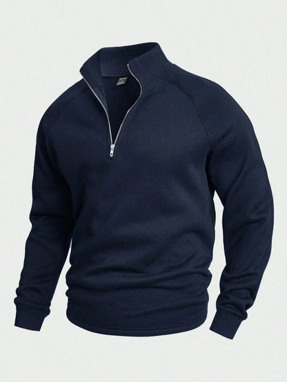 Antonio | Zip-up met halve rits